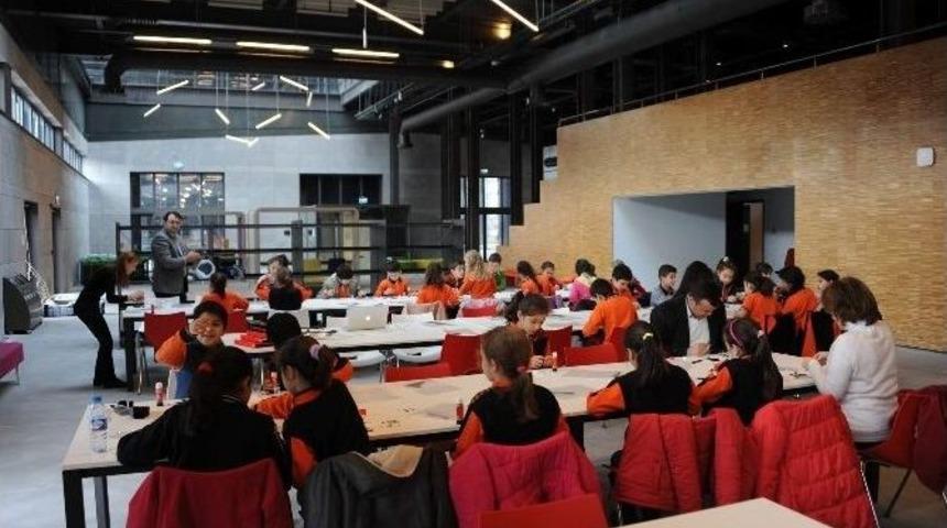 İlkokul &Ouml;ğrencileri Ag&uuml;&rsquo;de Origami &Ouml;ğrendi