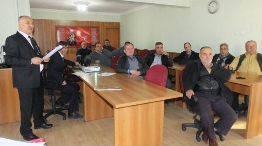 Burhaniye&rsquo;de S&uuml;r&uuml;c&uuml;ler K&uuml;f&uuml;r Ve Taciz Konusunda Uyarıldı