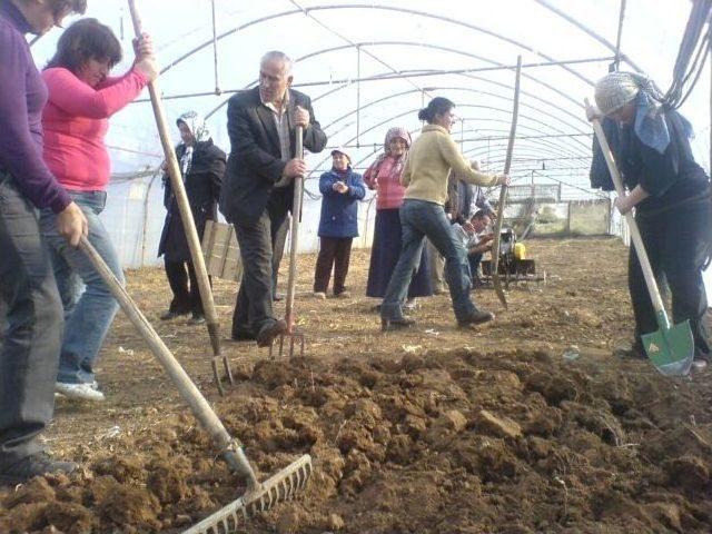 Kartepe Ekoköy’de Organik Tarım Eğitimi Veriliyor