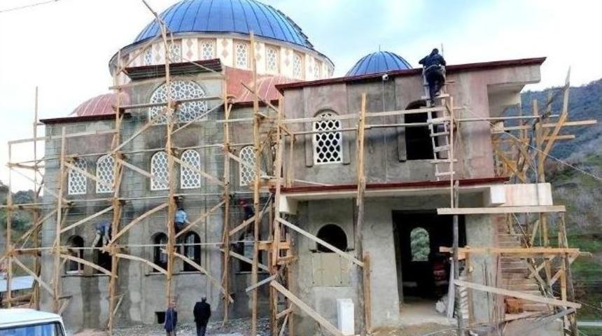 Nazilli&rsquo;de Bağcıllı Camisinin İnşaatı Devam Ediyor