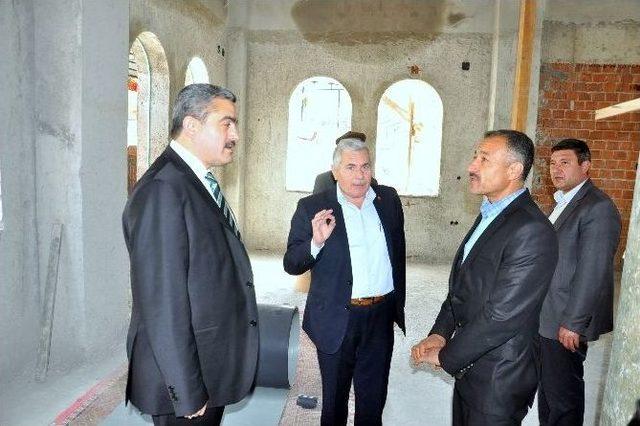 Nazilli’de Bağcıllı Camisinin İnşaatı Devam Ediyor 1