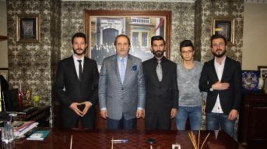 C&uuml; Konsey Başkanı Karasu&rsquo;ndan, Sesob Başkanı K&ouml;ksal&rsquo;a Ziyaret