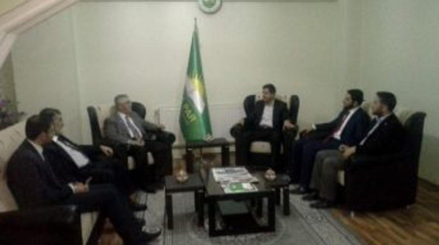 Saadet Partisi&rsquo;nden H&uuml;da-par&rsquo;a Ziyaret