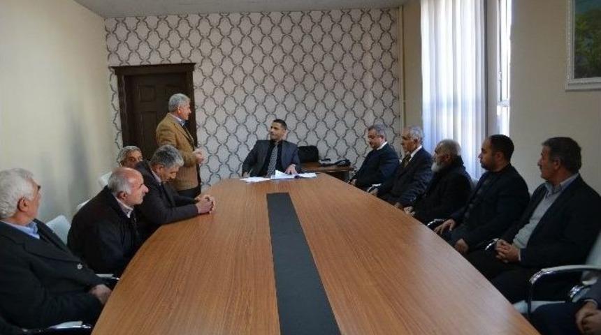 Sivil Toplum &Ouml;rg&uuml;tleri Kaymakam&rsquo;a Bilgi Verdi