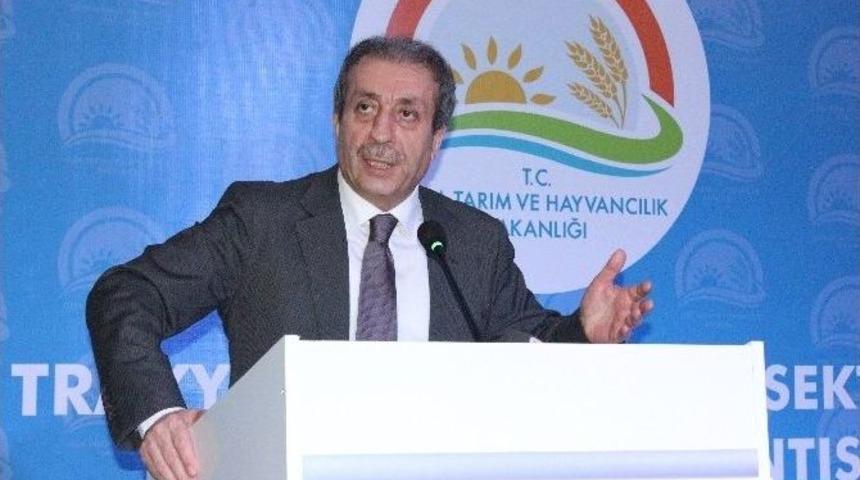 Gıda, Tarım Ve Hayvancılık Bakanı Mehdi Eker Edirne&rsquo;de