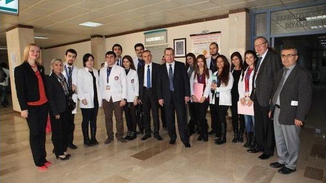 Kharkiv Ulusal Tıp Üniversitesi’nden Çukurova Üniversitesi’ne Ziyaret