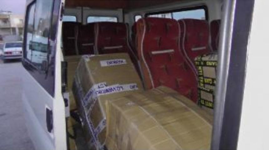 Kilis'te 1 Ton 670 Kilo Ka&ccedil;ak &Ccedil;aya 1 G&ouml;zaltı