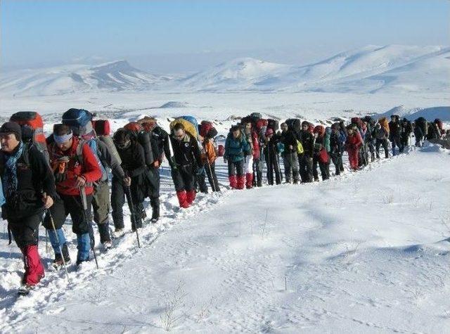 Allahuekber Şehitleri Anma 100 Yıl Kış Zirve Tırmanışı Tamamlandı 2