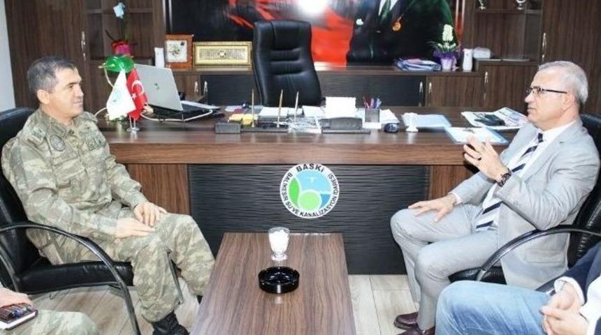 Tugay Komutanı Top&ccedil;u, Baski&rsquo; Yi Ziyaret Etti