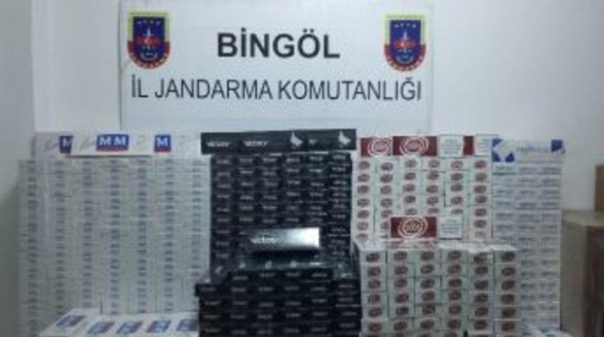 Bing&ouml;l&rsquo;de 14 Bin Paket Ka&ccedil;ak Sigara Ele Ge&ccedil;irildi