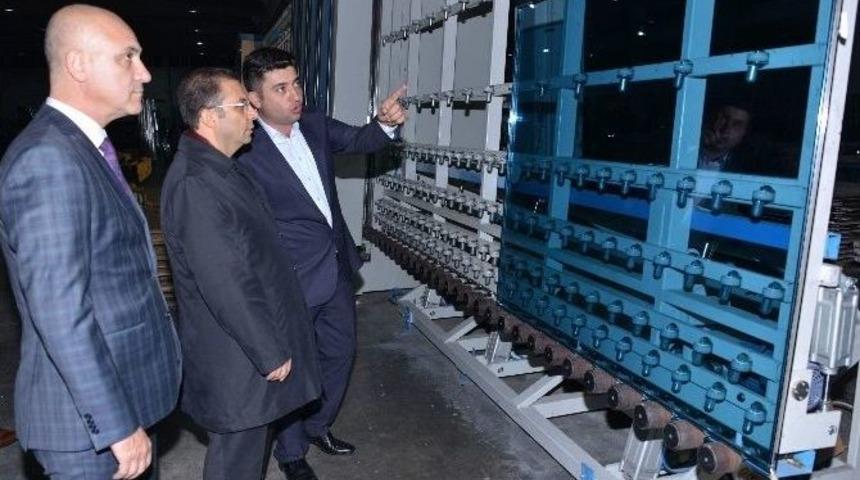 Osb Toplantısına Başkanlık Eden Vali T&uuml;rker, İncelemelerde Bulundu