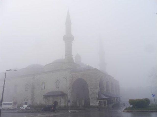 Edirne’de Yoğun Sis