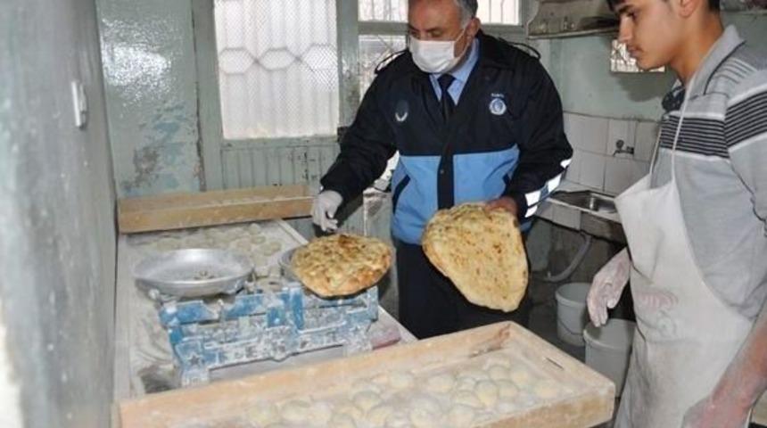 G&ouml;lbaşı Belediye Zabıtası Fırınları Denetledi