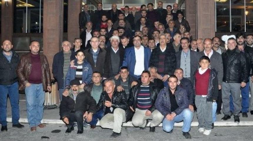 Ziraat Odası Başkanı Ko&ccedil;ak Delege Ve &Ccedil;ift&ccedil;ilerle Buluştu