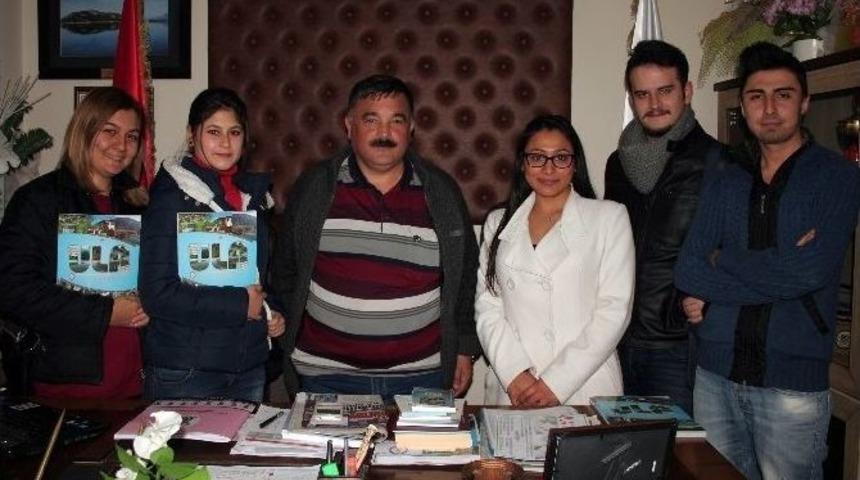 &Uuml;niversite Gen&ccedil;liğinden Başkan &Ouml;z&ccedil;elik&rsquo;e Ziyaret