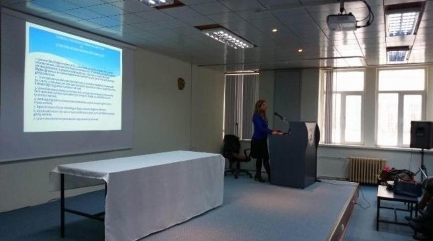 C&uuml;&rsquo;de &lsquo;&ccedil;evre M&uuml;hendisliğinin Mevzuattaki Yeri&rsquo; Konferansı