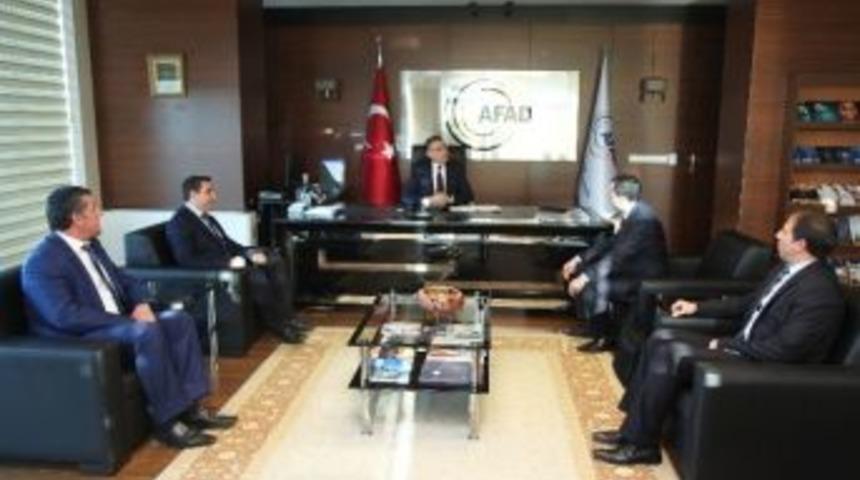 Afad Sen&rsquo;den Oktay&rsquo;a Ziyaret