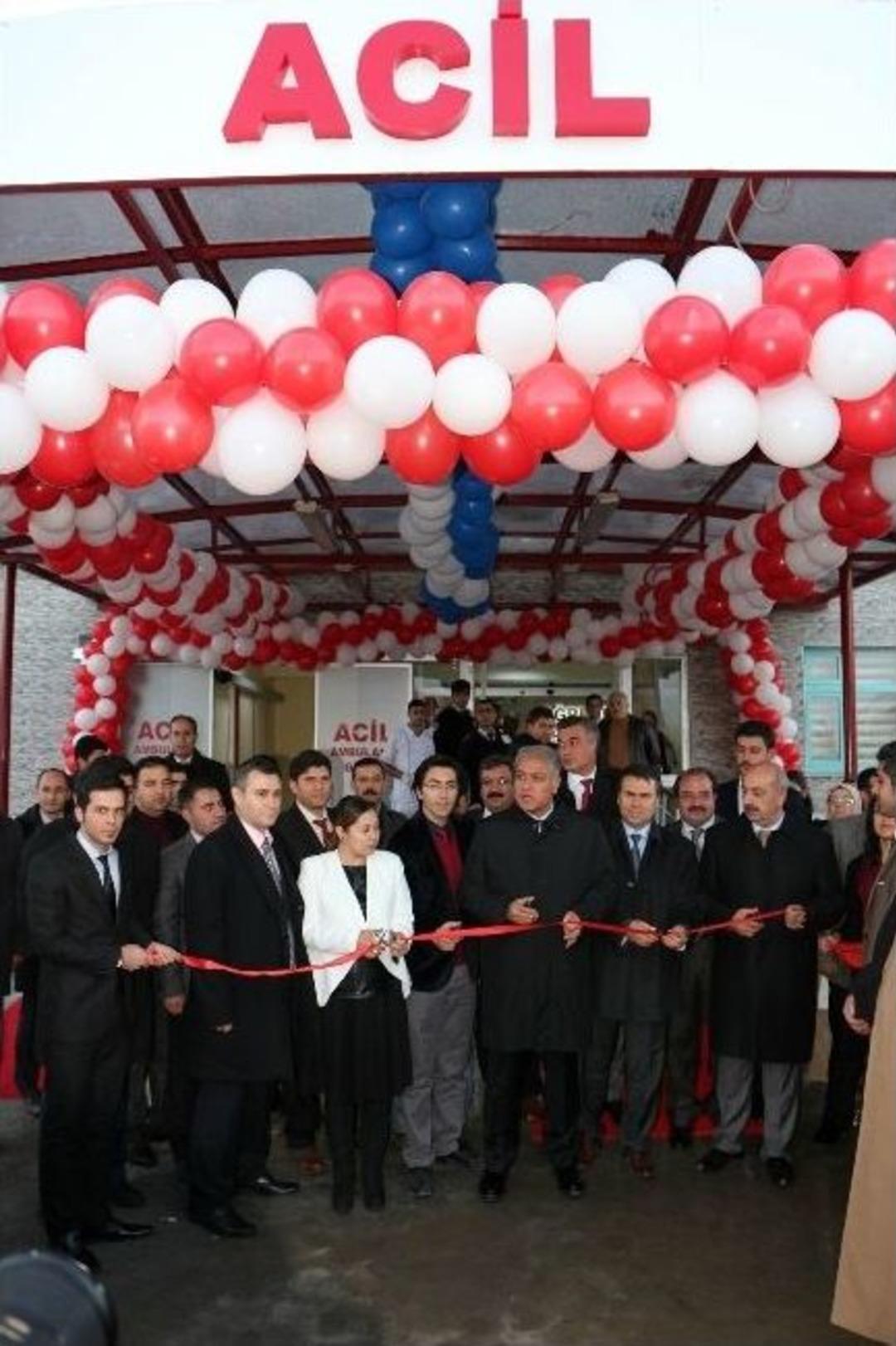 Ağrı&rsquo;da Acil Servisi A&ccedil;ılışı