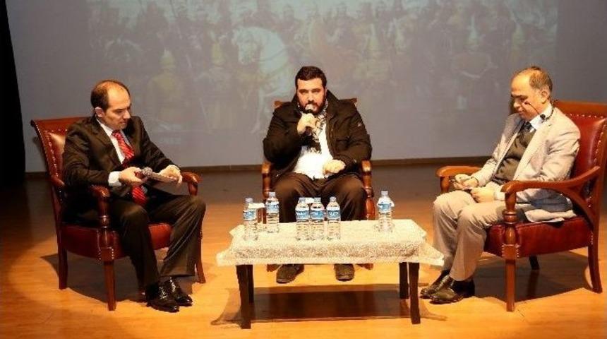 Abd&uuml;lhamid Kayıpan Osmanoğlu İhlas Koleji&rsquo;nde S&ouml;yleşiye Kaldı: