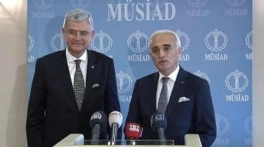 Bakan Bozkır'dan T&uuml;siad'ın Ardından M&uuml;siad'a Ziyaret