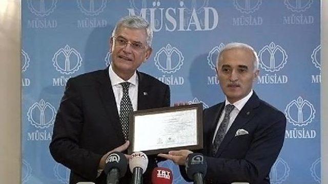 Bakan Bozkır'dan Tüsiad'ın Ardından Müsiad'a Ziyaret