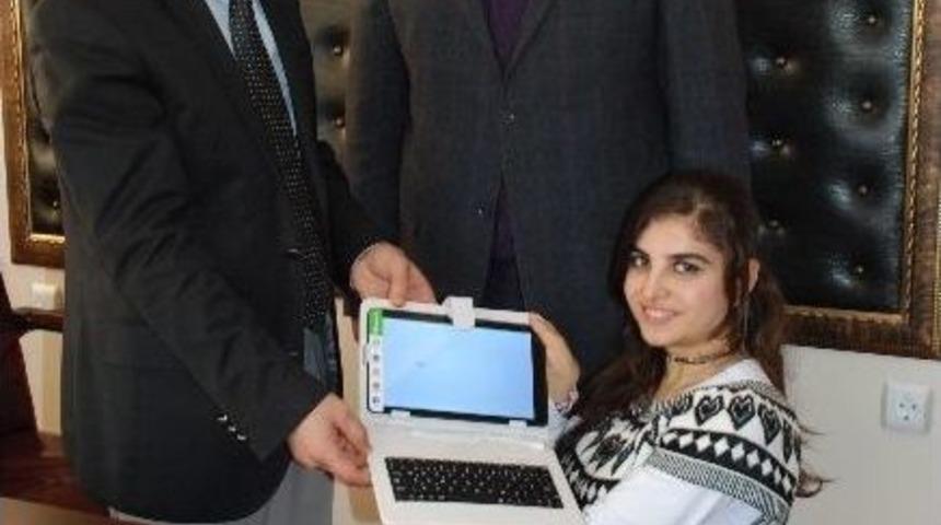 Burucu&rsquo;dan, Bedensel Engelli Yeter&rsquo;e Tablet