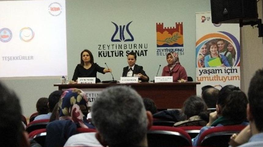 &Ouml;ğretmenlere &Ccedil;ocuk Su&ccedil;larına Y&ouml;nelik Farkındalık Paneli