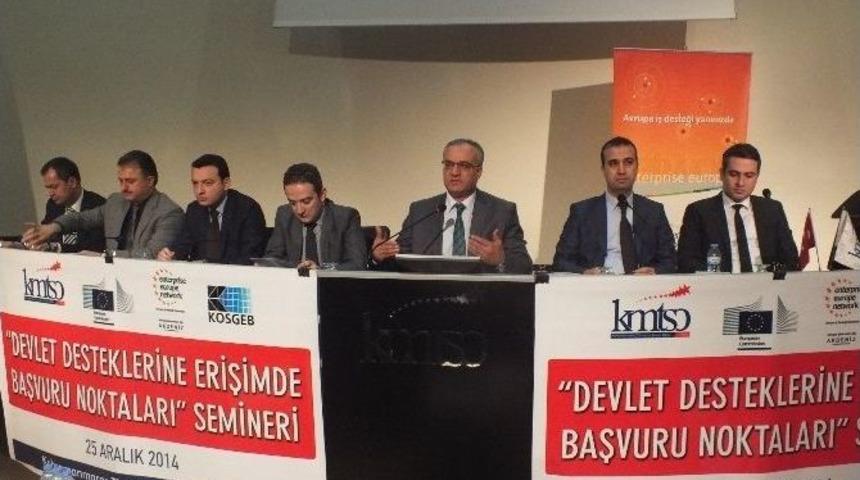 Kahramanmaraş&rsquo;ta Desteklere Erişimde Başvuru Noktaları Anlatıldı