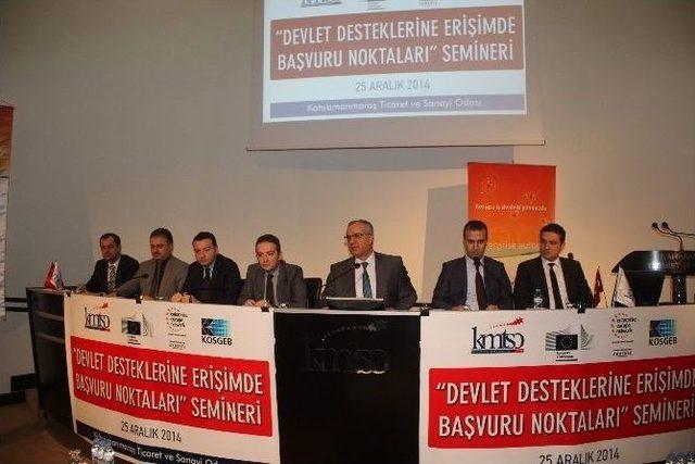 Kahramanmaraş’ta Desteklere Erişimde Başvuru Noktaları Anlatıldı