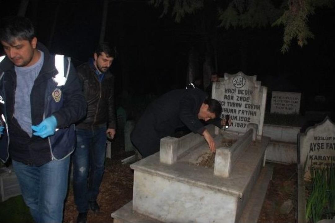 Adıyaman&rsquo;da Mezarlıkta Uyuşturucu Operasyonu