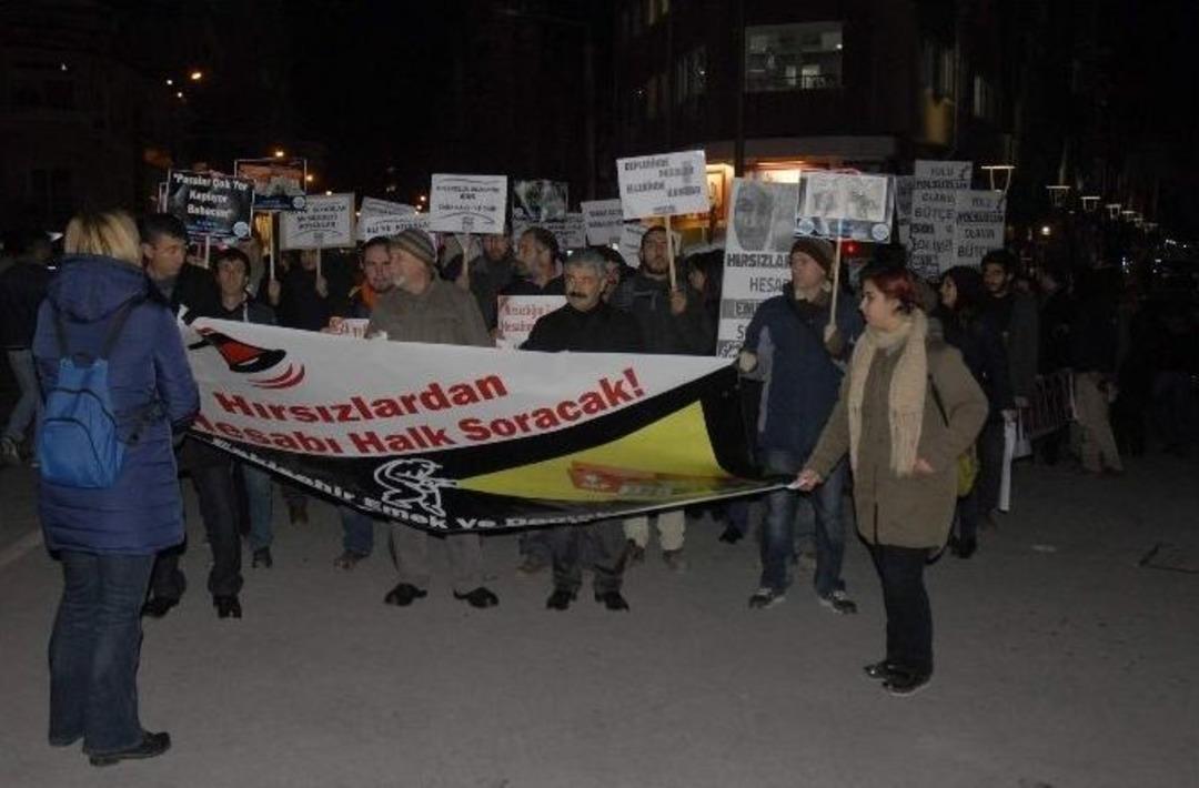 Eskişehir&rsquo;de "25 Aralık" Protestosu