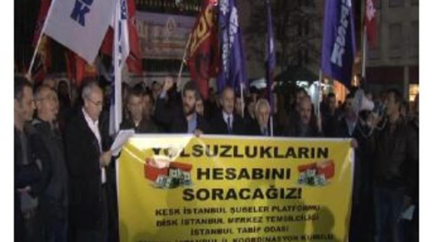 Beyoğlu'nda 25 Aralık Operasyonu İ&ccedil;in Eylem