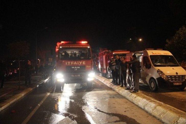 İki Katlı Bina Alev Alev Yandı G5