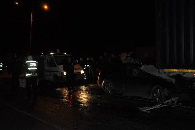 Mersin’de Trafik Kazası 5 Ölü (2)