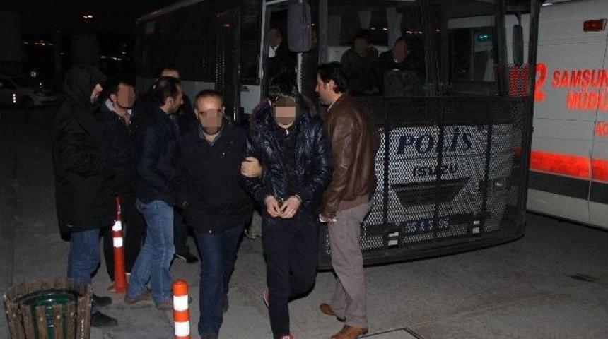 Sigara Ka&ccedil;ak&ccedil;ılığı Zanlısı 15 Kişi Adliyeye Sevk Edildi