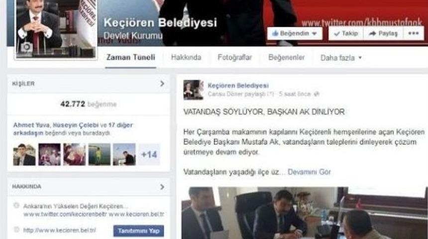 Ke&ccedil;i&ouml;ren Belediyesi Vatandaşa Bir Klavye Kadar Yakın