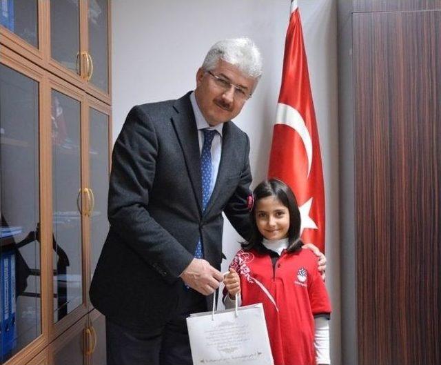 Dünya Birincilerinden İl Milli Eğitim Müdürü Gürsoy’a Ziyaret 3