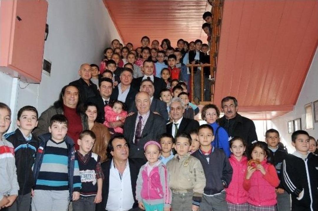 (&ouml;zel Haber) Hababam Sınıfı Oyuncuları Orhangazi İlkokulunda