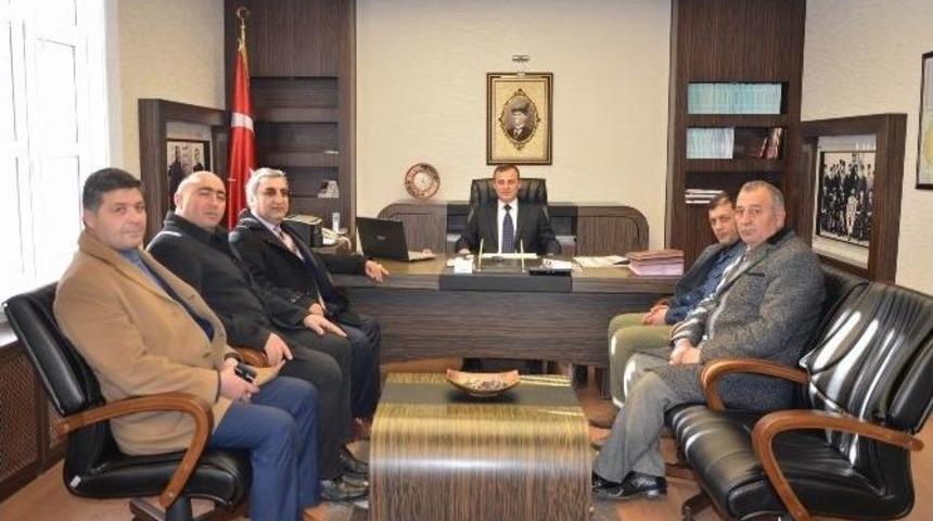 Sivas Ticaret Borsası Üyelerini Ziyaret Etti