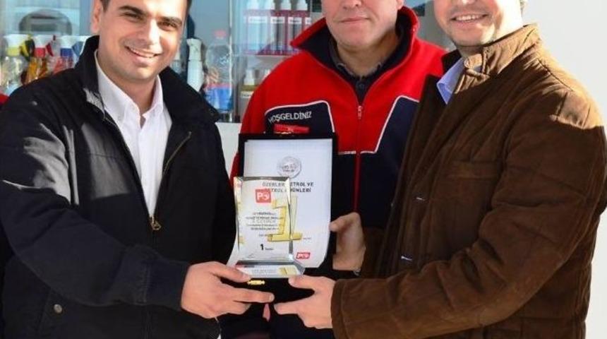 Lapseki&rsquo;de Akaryakıt İstasyonuna &Ouml;d&uuml;l