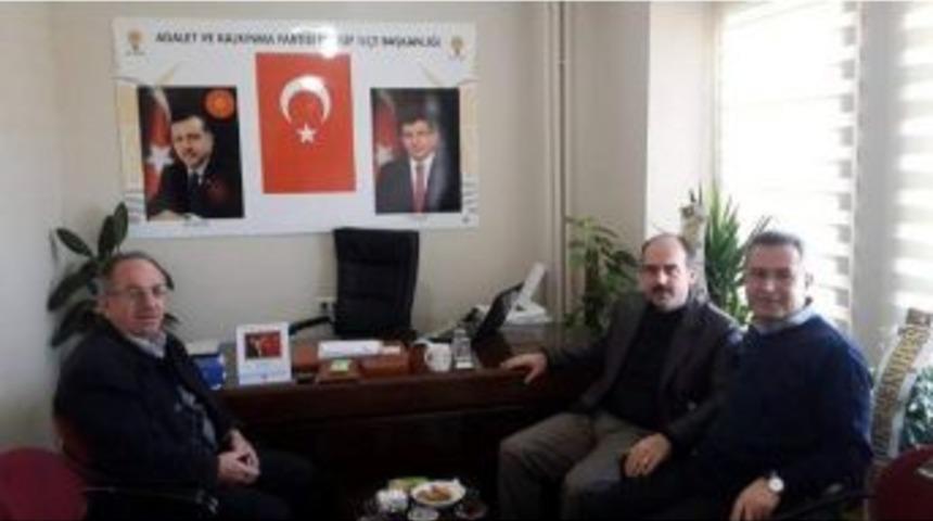 Milletvekili G&ouml;kt&uuml;rk&rsquo;ten Ak Parti &Uuml;rg&uuml;p İl&ccedil;e Başkanı Kılı&ccedil;&rsquo;a Ziyaret