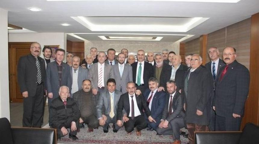 Başkan Aydın&rsquo;a Muhtarlardan Tatlı Su Teşekk&uuml;r&uuml;