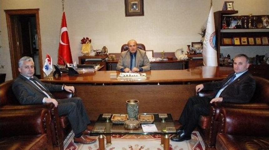 Konca&rsquo;dan Başkan Arslan&rsquo;a Ziyaret