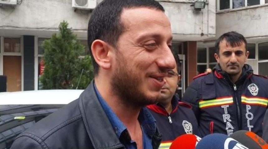 Direksiyonu Bırakıp Horon Tepen Şof&ouml;r Yakalandı