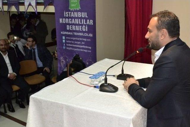 Ertem Şener Korganlılarla Buluştu