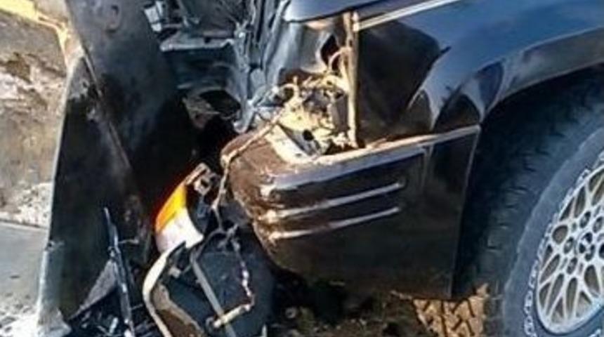 Buzlanma Kaza Getirdi