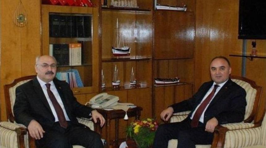 Kastamonu Valisi’nden Sinop Valisi’ne Ziyaret