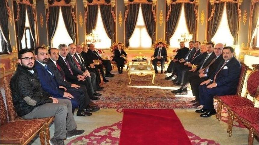 Malatyalılar Vali Vasip Şahin&rsquo;i Ziyaret Etti