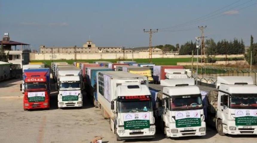 İhh, Suriye'ye Bir Milyon Dolarlık Kışlık Yardım G&ouml;nderdi