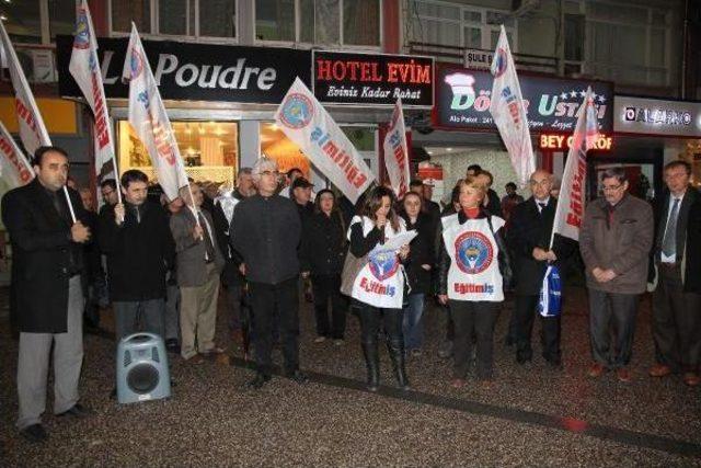 Tandoğan Müdahalesi Balıkesir'de Protesto Edildi